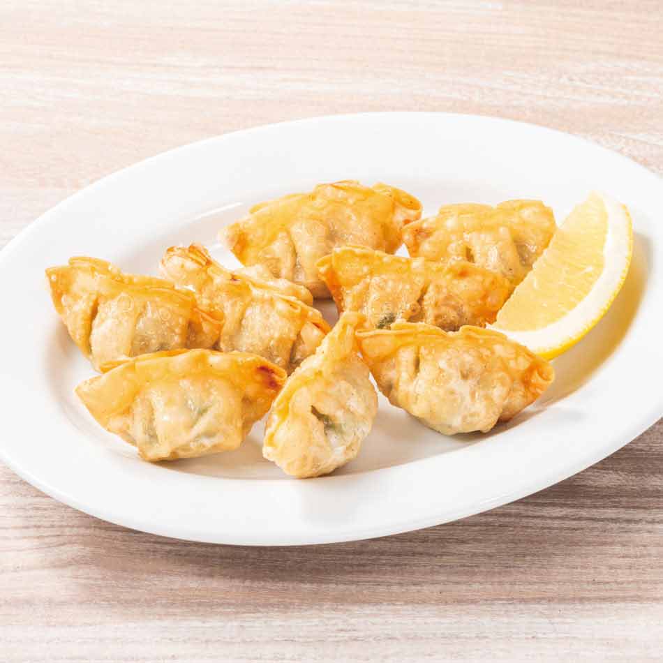 bibigoのマンドゥを使用した揚げ餃子